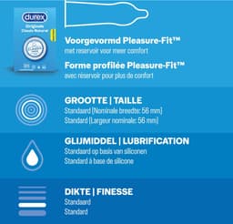 Durex - 60 Condooms - Thin Feel 20 stuks - Classic Natural 20 stuks - Nude No Latex Huid op Huid gevoel 20 stuks - Voordeelverpakking — thumbnail 3