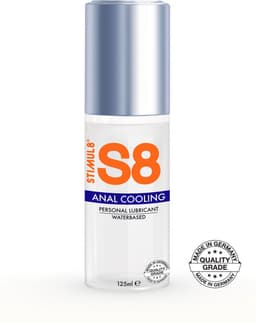 Stimul8 S8 - S8 WB Cooling Anal Lube 125ml - Lubricants Cooling Koelend 125 — thumbnail 3