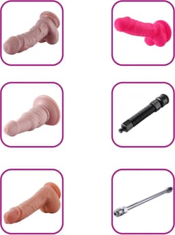 Pakket Alessandro Pro 1 Premium Smart APP Seksmachine met vele extra's — thumbnail 5