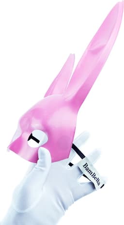 BamBella ® - Masker Erotische Sex Bunny Roze Konijn sexy Rollenspel kleding accessoire — thumbnail 2