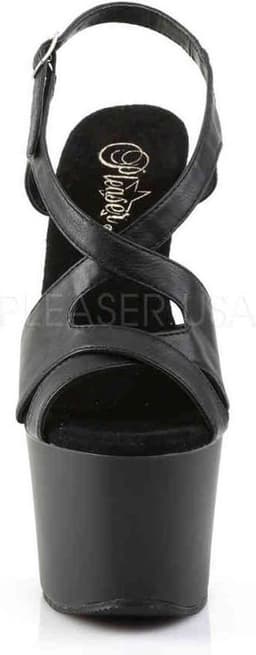 Pleaser - SKY-330 Sandaal met enkelband, Paaldans schoenen - Paaldans schoenen - 36 Shoes - Zwart — thumbnail 2