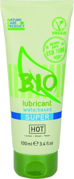 Hot Bio Superglide Waterbasis Glijmiddel - 100Ml — thumbnail 1