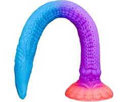 Monsterdildo - Glow-in-the-Dark Dildo - Dragon Siliconen Anaal Dildo - Extra Lange Dildo - Extreme Anaal Dildo - De Anaal Dildo Voor Ongeëvenaarde Sensaties en Intense Bevrediging