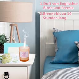 Persoonlijk Cadeau voor Vrouwen, Gegraveerd Wijnglas en Geurkaars Set, Perfect voor Verjaardagen en Speciale Gelegenheden — thumbnail 4