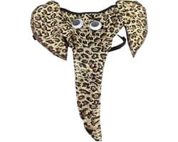 Herenslip met Olifanten Pouch - Sexy Lage Taille G-String Cadeau