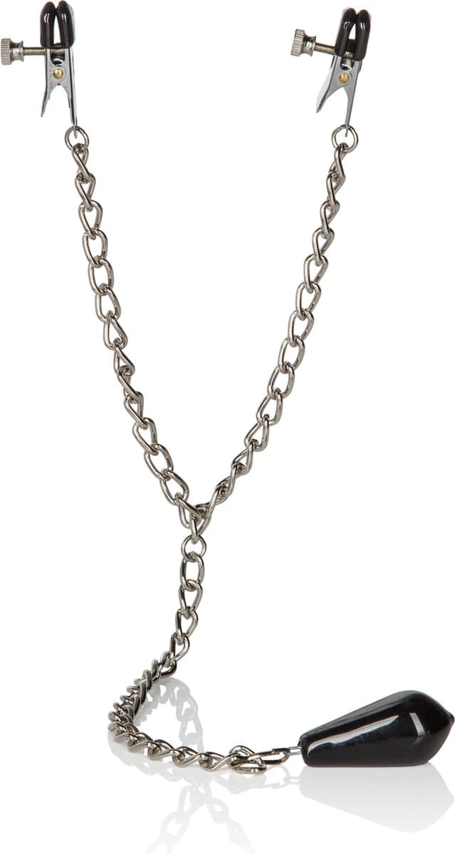 California Exotic Novelties - Tepelklemmen - Met Gewichtjes — afbeelding 1