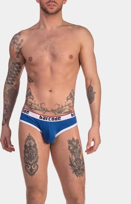 Barcode Berlin Maxime Backless Brief Royal - MAAT XL - Erotisch Heren Ondergoed - Slip voor Man - Sexy mannen Slip — thumbnail 2