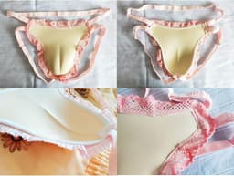 Verborgen Gaff Slip - Crossdresser Ondergoed - Dagelijkse Draag - Ergonomisch Ontwerp - 50 Grams - Natuurlijk — thumbnail 5