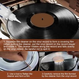 Vinyl Platen Reiniger - Platen Ontvetter - Muziek Luisteren - Anti-statisch - 30ml - Transparant — thumbnail 2