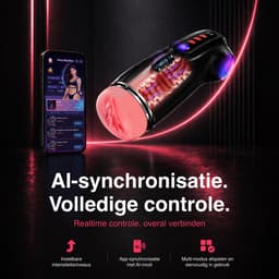 Jespro automatische Blowjob Simulator - Met 3 opzetstukken - 18 standen - Masturbator voor man - Voor mannen elektrisch - Sex toys - Penis vibrator - Vagina - Pocket pussy — thumbnail 3