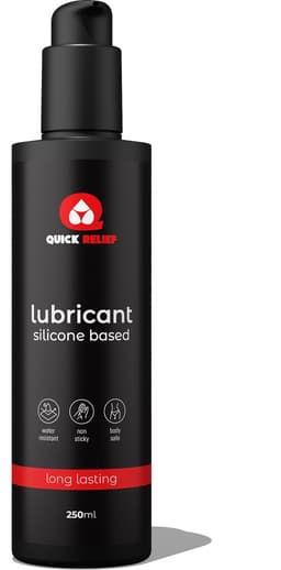 Quick Relief Siliconen Glijmiddel - Non Sticky - Waterbestendig - Body Safe - Lekker Lang Glad - Anaal Glijmiddel - Seksspeeltjes - Mannen & Vrouwen - Lube - 250ml — thumbnail 5