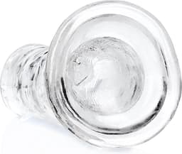 Shots - RealRock REA150TRA1 - Straight Realistic Dildo Suction Cup - 6'' / 14,5 - Tra — thumbnail 4