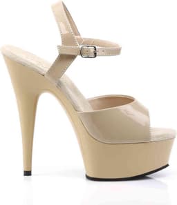EU 36 = US 6 | DELIGHT-609 | 6 Heel, 1 3/4 PF Ankle Strap Sandal — thumbnail 5