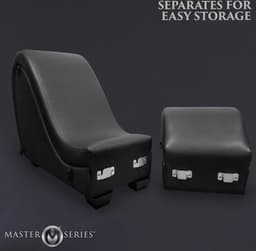 Kinky Seks Lounge met Kussens - Zwart — thumbnail 2