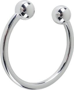 Banoch | Glansring Betty Ø 35 mm | metalen eikelring | hoefijzer cockring — thumbnail 1