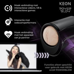 Kiiroo Pocket Pussy Rae Lil Black - Masturbator voor Man - Realistisch en Zacht - Geoptimaliseerd voor Keon en PowerBlow - FeelStar Masturbators — thumbnail 3