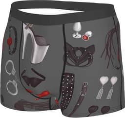 Uitdagende boxershort - BDSM Speeltjes - Heren - Erotiek - Ondergoed — thumbnail 1