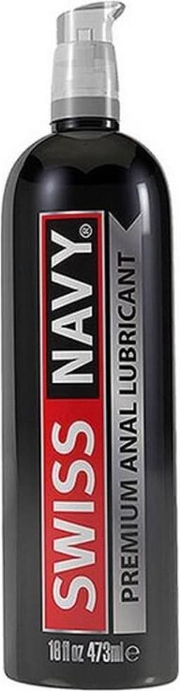 Swiss Navy - Premium Anaal Siliconen Glijmiddel 473 ml — thumbnail 5