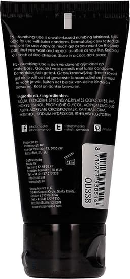 Shots - Ouch! Verdovend Glijmiddel black — thumbnail 1