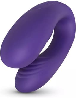 EasyToys - Koppel Vibrator met Afstandsbediening - Vibrator - Sex Toys voor Mannen en Vrouwen - Vibrators - Dildo - Vibrators voor Vrouwen en Mannen - G-Spot Vibrator - Clitoris Stimulator - Paars — thumbnail 4