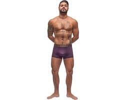 Male Power Avant-Garde - Verstrakkend Short eggplant L