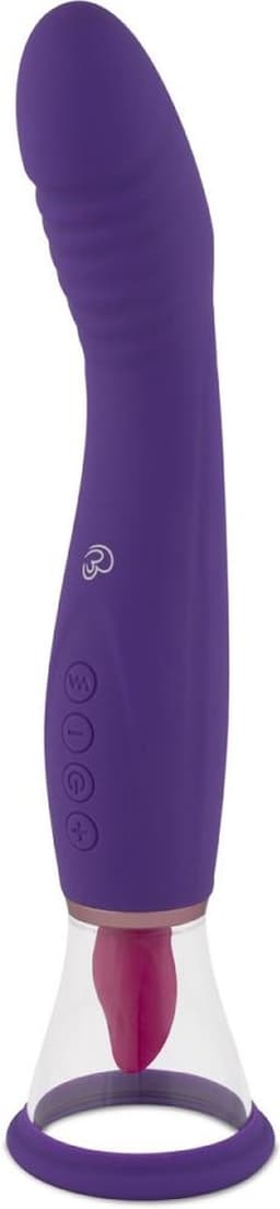 EasyToys - Pleasure Pump met G-Spot Vibrator - Vibrators voor Vrouwen - Clitoris Zuiger - Clitorispompen - Sex Toys voor Vrouwen - Vibrators - Seksspeeltjes - Clitoris Stimulator - Paars — thumbnail 5