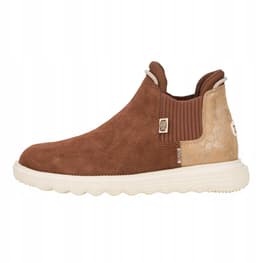 Hey Dude Branson W Suede Novelty - Chelsea Boots - Zamsz - Waterdicht - Bruin/Slang — thumbnail 1
