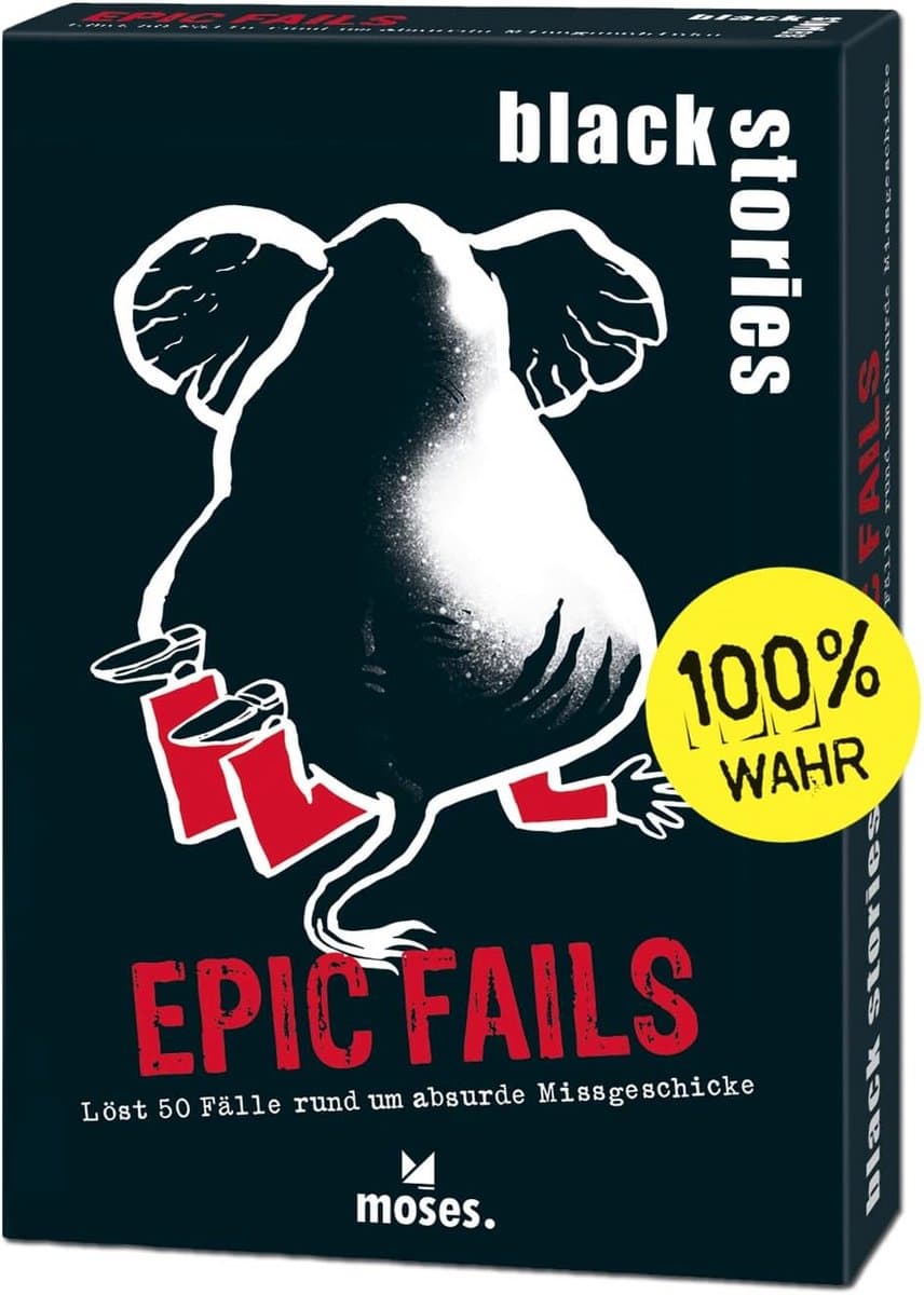 50 Rätselkarten mit absurden Missgeschicken und wahren Epic Fails — afbeelding 1