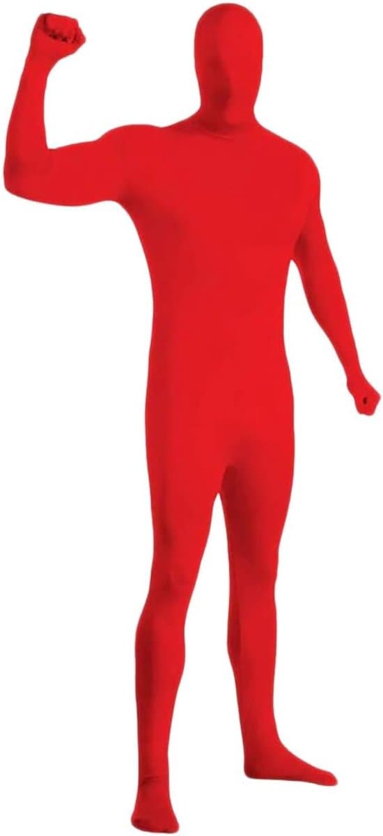 Zentai Bodysuit - Full Body Pak - Feest Kleding - Goede Stretch - XL - Rood — afbeelding 1