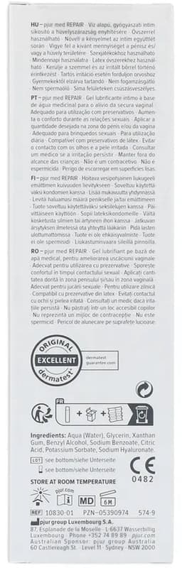 Pjur Med Repair - Waterbasis Glijmiddel - 100 ml — thumbnail 4