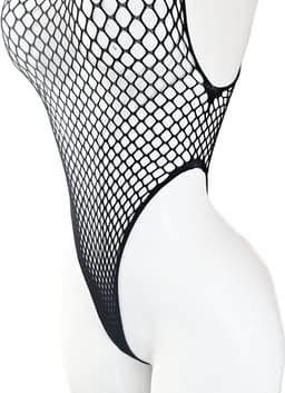 BamBella ® - Panty pak -Onesize - body suit - Dames - Onesize - sexy Erotische jumpsuit van kant lingerie zwart catsuit — thumbnail 4