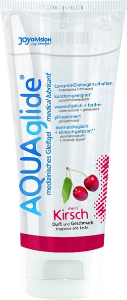Aquaglide Cherry - 100 ml - Glijmiddel — thumbnail 2