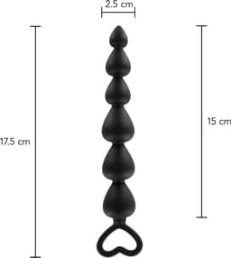 TOYJOY - Bottom Beads - Anal Toys Beads Zwart — thumbnail 3
