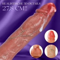 Stotende Dildo – Prostaat Stimulator - Neukmachine voor Mannen Met 7 Stuwende en 10 Vibrerende modussen - Dildo Mannen Anaal Vibrerende - Bewegende Dildo - Sexmachine Dildo - Prostaat Vibrator Mannen Stotend - Dildo Anaal Groot – 100% Waterdicht — thumbnail 4
