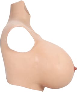 Siliconen Borsten-Big Boobs- Cup Z- 100% siliconen gevuld- 10,5 kg-Nep Borsten- travestiet- nep Borsten- Crossdresser — thumbnail 2