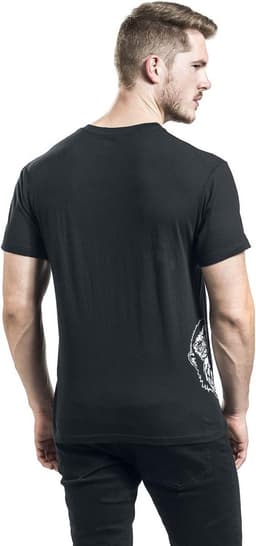 Zwart T-Shirt met Grafische Opdruk voor Motorsport en Auto Liefhebbers — thumbnail 5