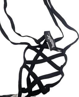 BamBella ® - String bondage - maat Onesize S M L - zwart Sexy erotische heren onderbroek mannen — thumbnail 2