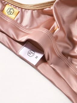 Sexy Ice Silky Jockstrap - Rosé Goud - Zijdezachte Stretch - Maat L | LS060 — thumbnail 3