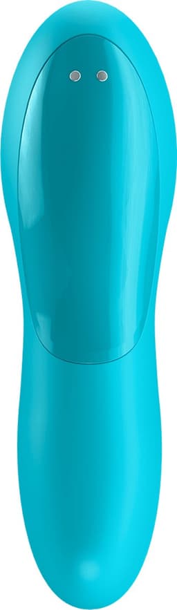 Satisfyer, vibrator, vingervibrator, 'Teaser', met batterij, medische siliconen, 12 cm — thumbnail 2