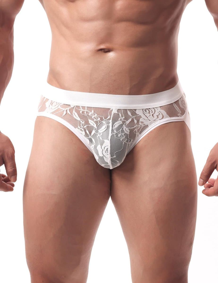 Dailygoods- Tanga sexy herenslip - ademend mesh - lage taille - grote maten - transparant ondergoed - hypoallergene materiaalmix - String — afbeelding 1
