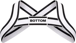 Barcode Berlin Harness BOTTOM White-Black - MAAT L — thumbnail 1