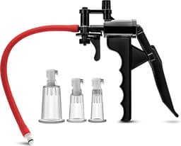 Temptasia - Clitoris- En Tepel Vacuüm Zuigers Complete Set Met Grippomp — thumbnail 1