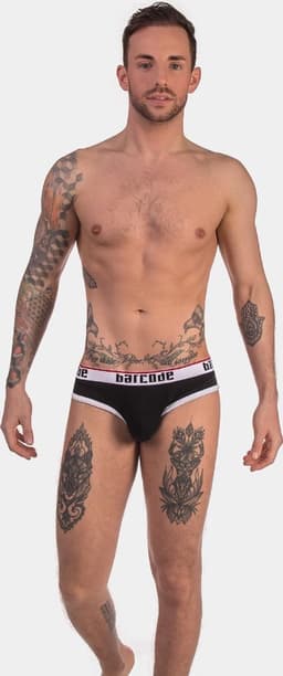 Barcode Berlin Maxime Backless Brief Black - MAAT S - Erotisch Heren Ondergoed - Slip voor Man - Sexy mannen Slip — thumbnail 5