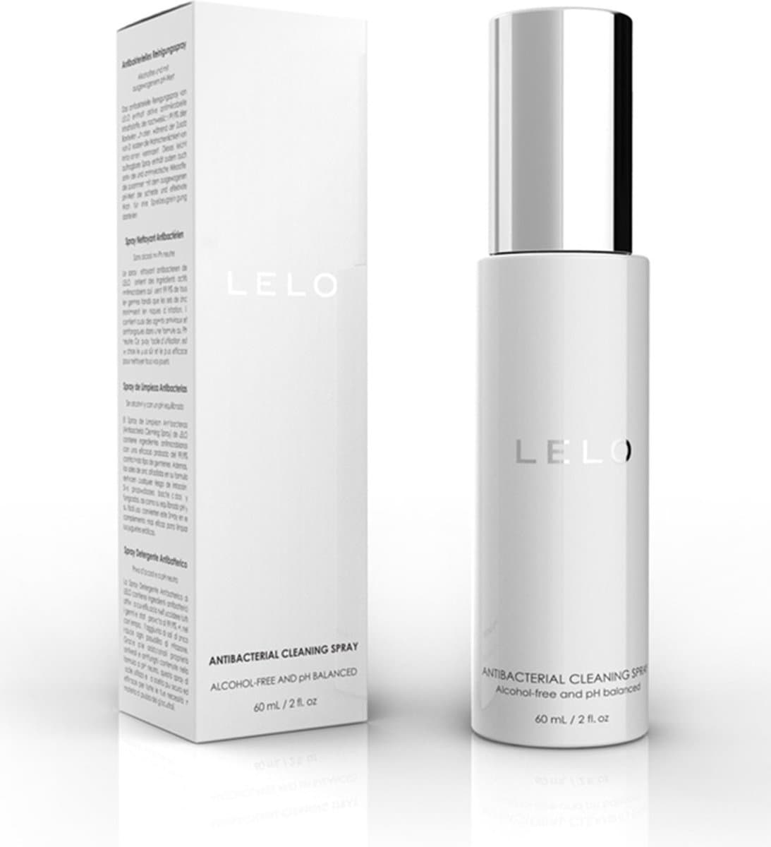 LELO Toy Cleaning Spray – Speeltjesreiniger – Snelle Reiniging – 60 ml — afbeelding 1