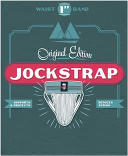 MM Sports The Original Swimmer/Jogger Jockstrap 1 inch Red - MAAT S - Heren Ondergoed - Jockstrap voor Man - Mannen Jock — thumbnail 3