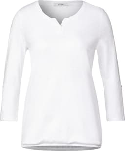 Cecil Fenja Dames T-Shirt - Casual Witte T-Shirt voor Vrouwen — thumbnail 5