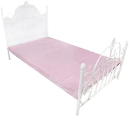 Kiotos - PVC Vinyl Beddenlaken - Roze — thumbnail 5