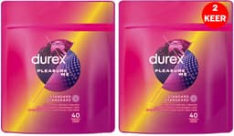 Durex - Condooms - Pleasure me 40st x2 - Voordeelverpakking — thumbnail 1