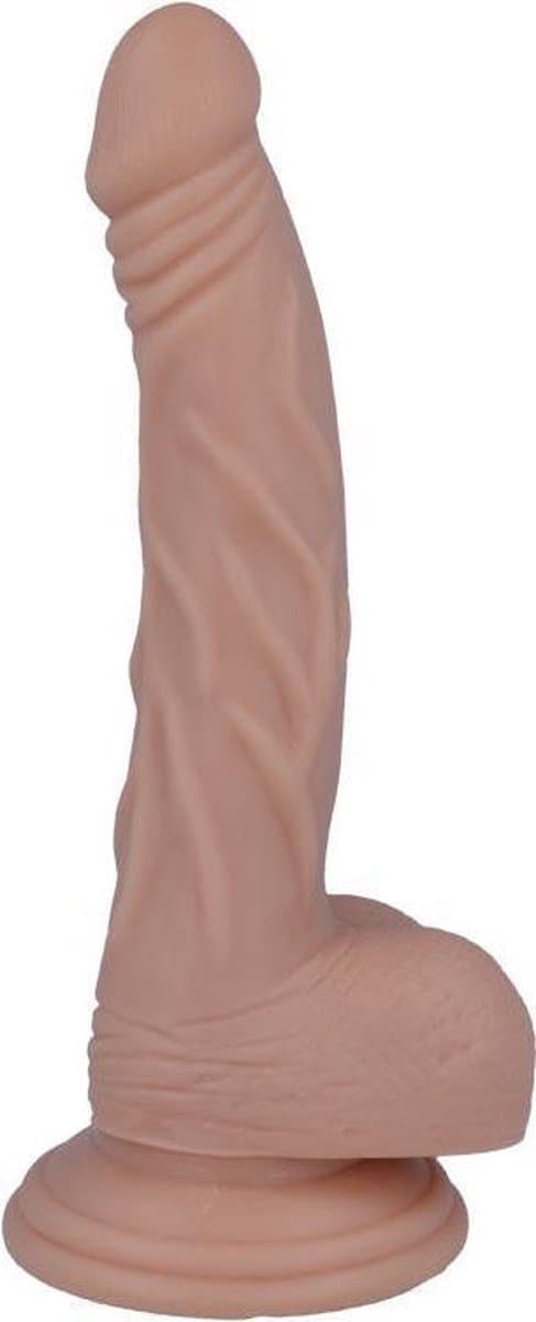 Mr Intense nr. 12 - Dildo - Realistisch - HypoAllergeen - 18,2cm lang - 2,5cm diameter - Flesh (Blank) — afbeelding 1