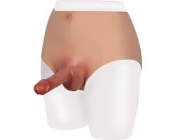 XX-DreamToys - Bodysuit - Female to Male - Ultra Realistisch Onderlichaam Met Penis - Maat S